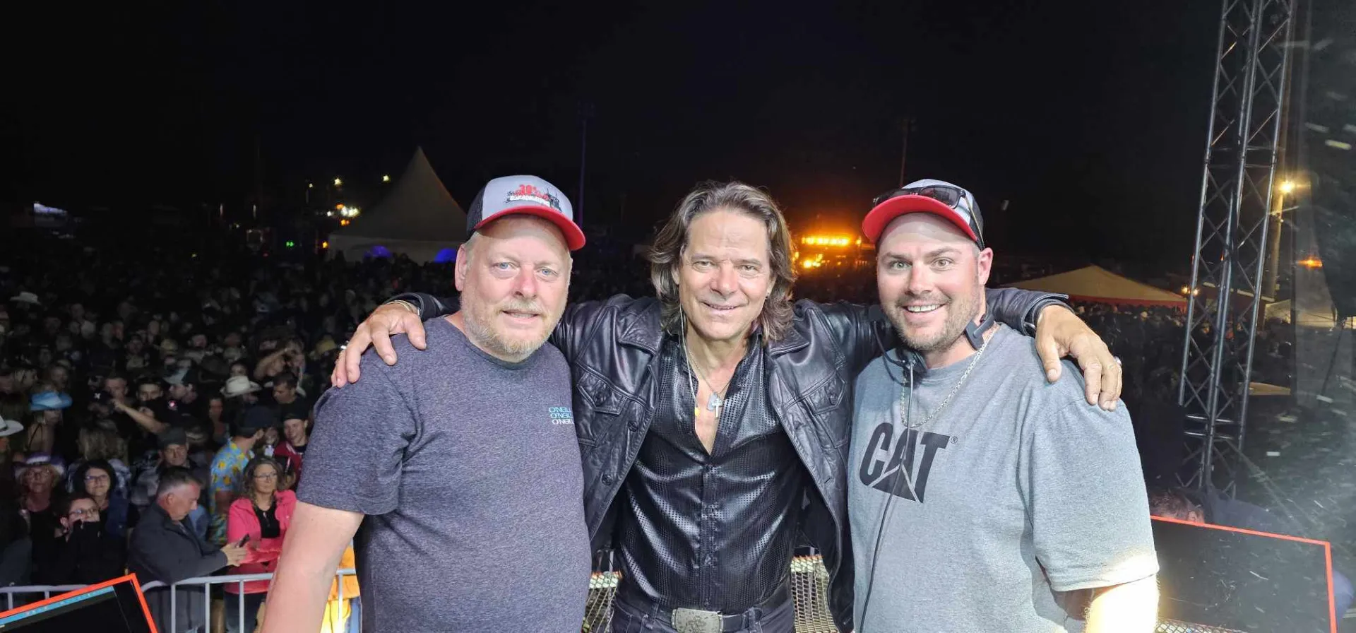 Rick Hughs au Super party des camionneurs