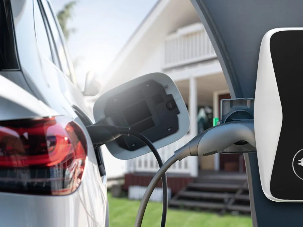 recharge de voiture électrique